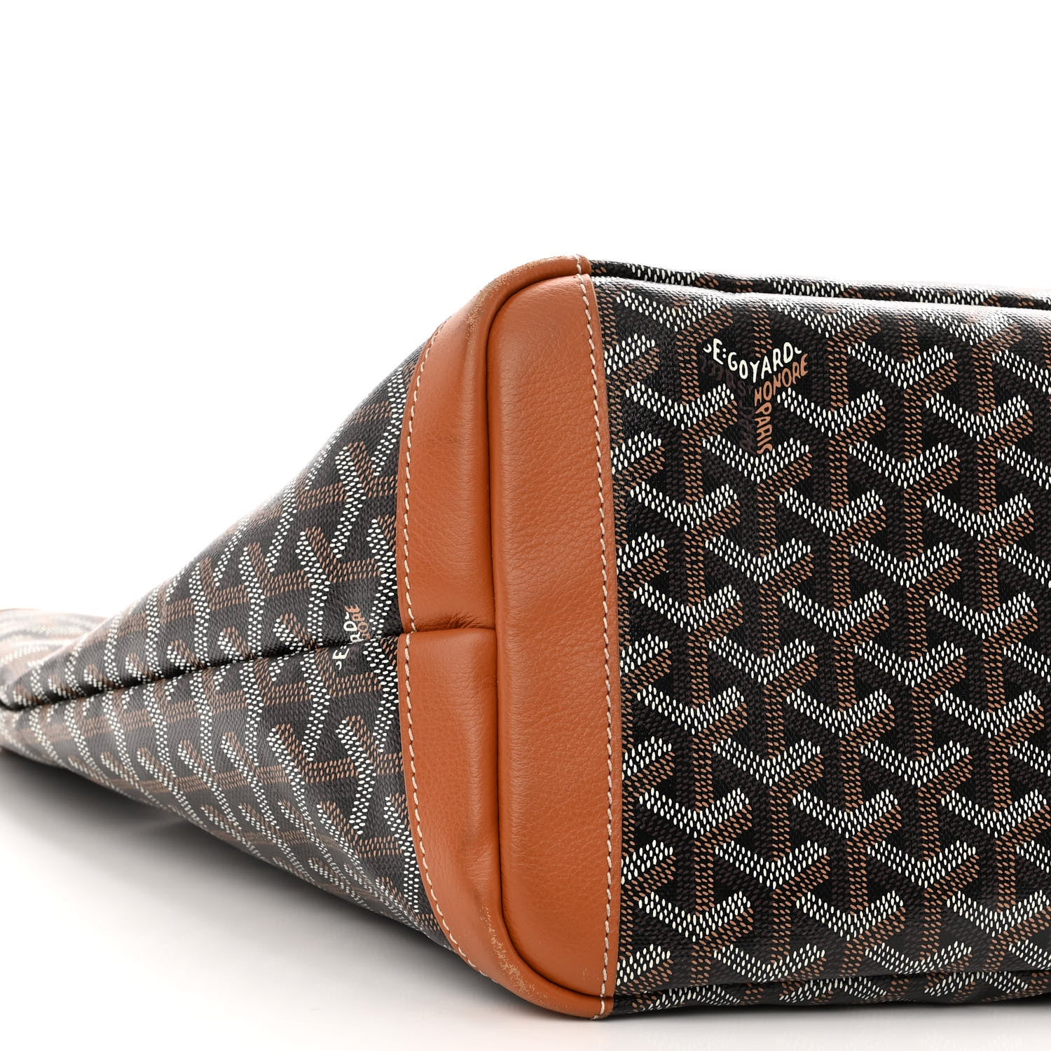 Goyard Goyardine Artois MM Black Gold 8 of 13