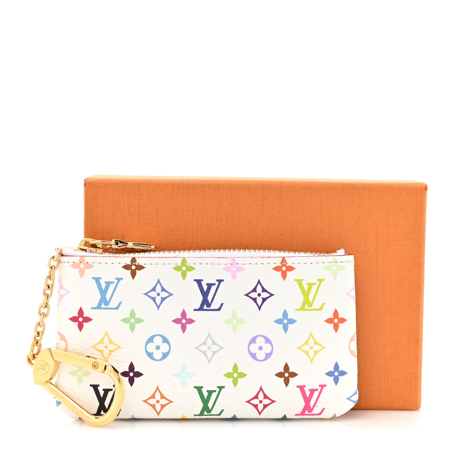 Louis Vuitton LV X TM Monogram Multicolor Key Pouch White 7 of 7