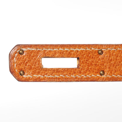 Hermes Peau Porc Kelly Sellier 32 Gold 10 of 28