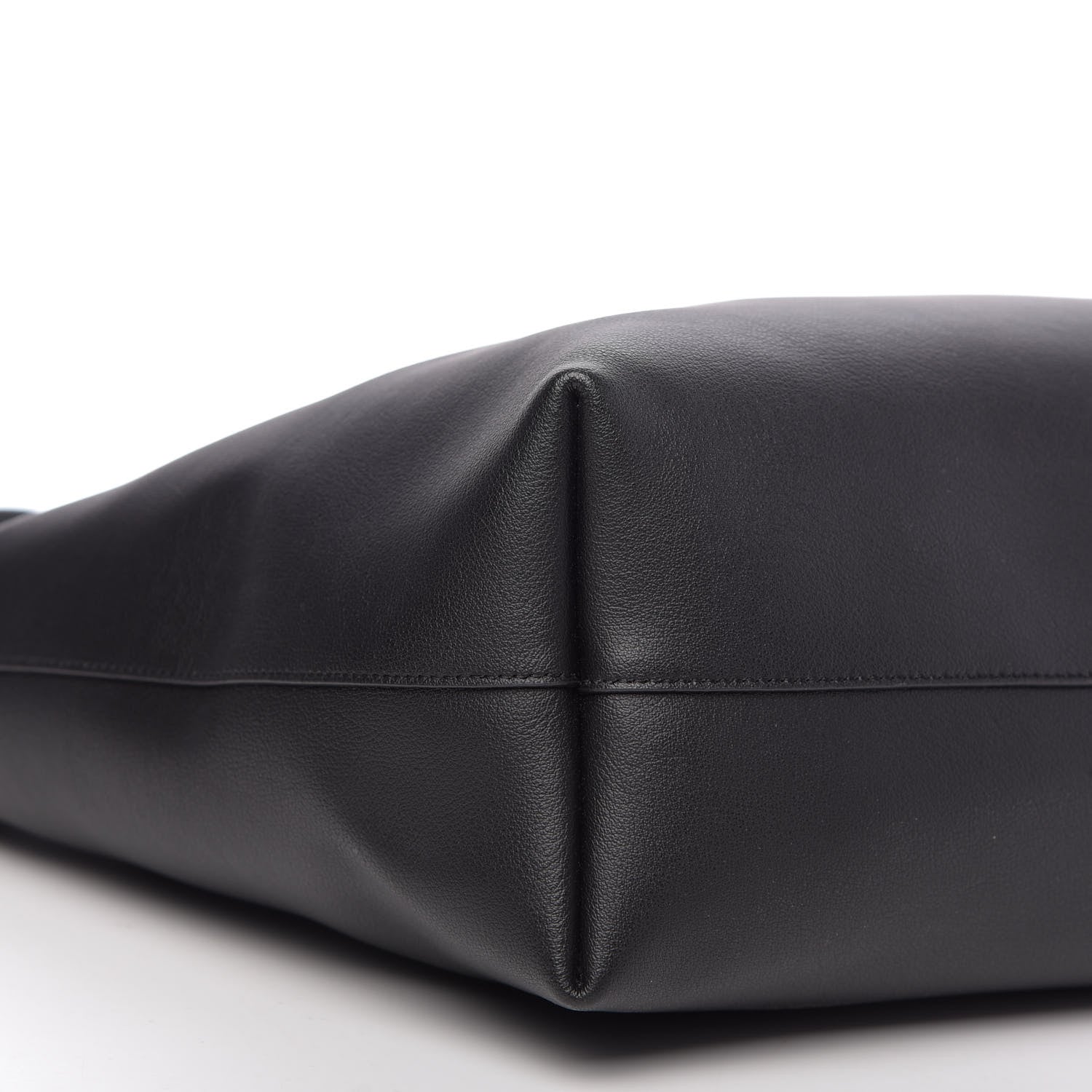Saint Laurent Calfskin Large Shopping Tote Black 8 of 10
