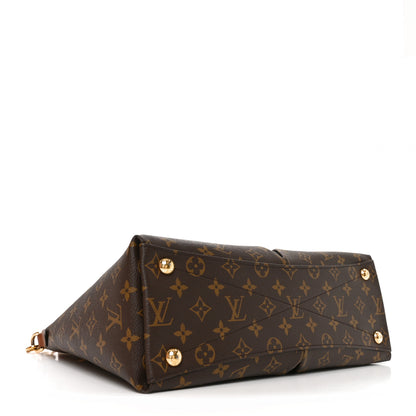 Louis Vuitton Monogram V Tote MM Black 4 of 10