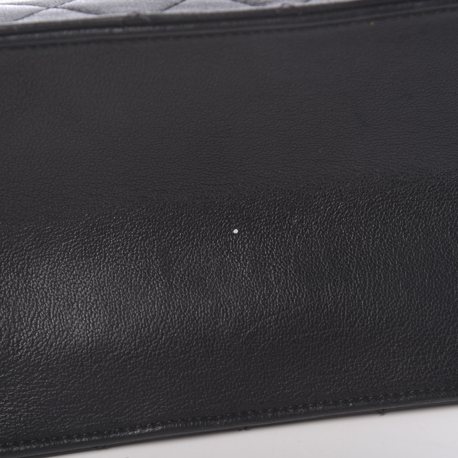 Chanel Sheepskin Quilted Beauty Lock Flap Shopping Tote Black 10 of 12