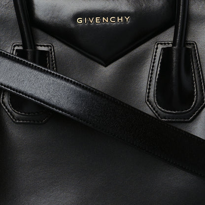 Givenchy Shiny Lord Calfskin Medium Antigona Black 8 of 10