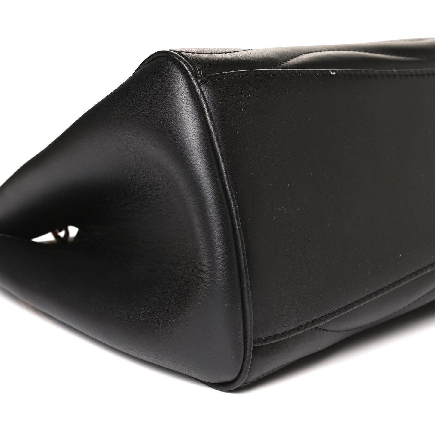 Calfskin New Wave Chain Tote Black