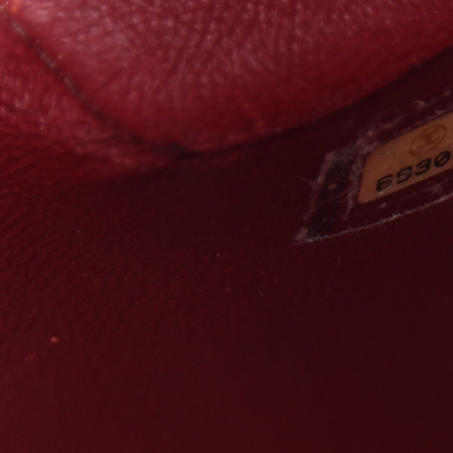 Lambskin Quilted Medallion Tote Red