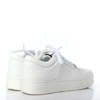Jimmy Choo Calfskin Sneakers 39 White 3 of 4