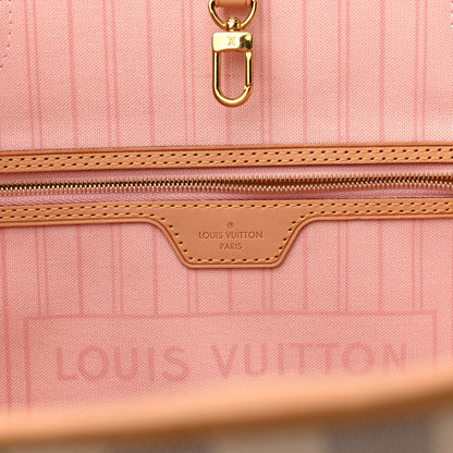 Louis Vuitton Damier Azur Neo Neverfull GM Rose Ballerine 7 of 16