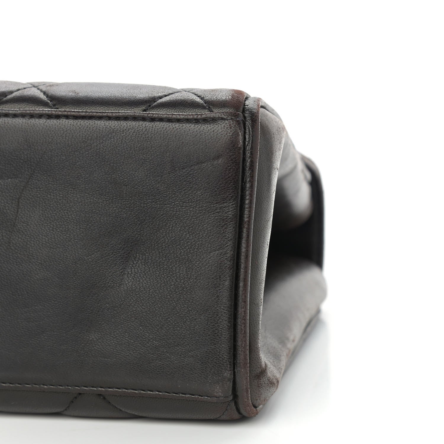Chanel Lambskin Quilted Single Flap Black 11 of 13
