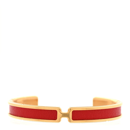 Hermes Chevre Chamkila Olympe Bracelet T2 Rouge De Coeur 1 of 5