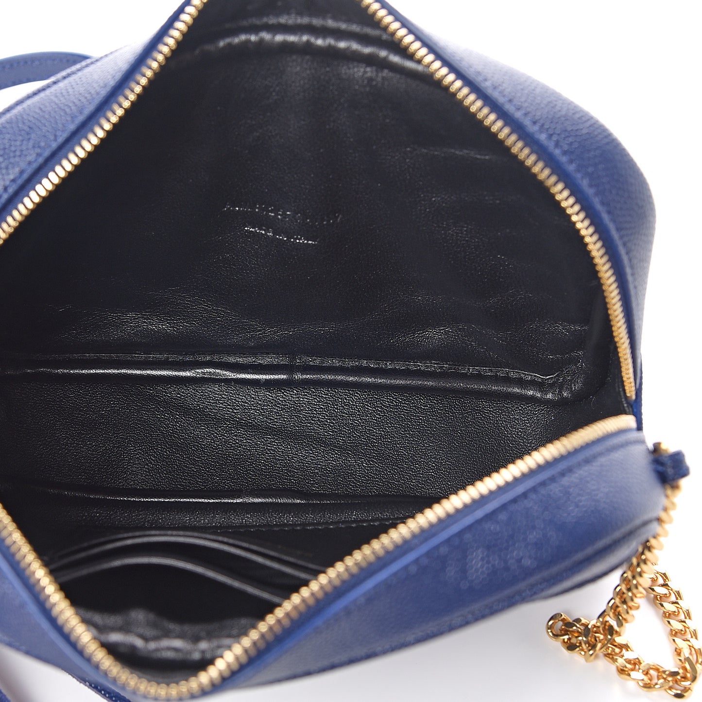 Grain De Poudre Matelasse Monogram Mini Lou Camera Bag Denim