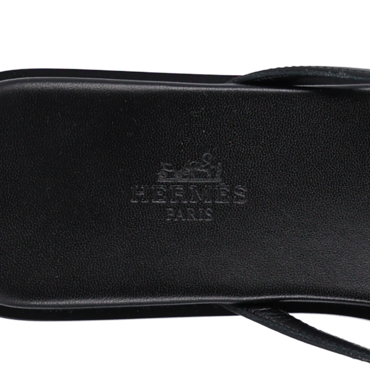 Hermes Calfskin Miss Sandals 39 Black 15 of 18
