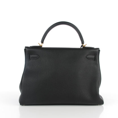 Hermes Togo Kelly Retourne 32 Black 6 of 23