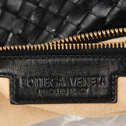 Bottega Veneta Vintage Nappa Intrecciato Shoulder Bag Nero Black 10 of 10