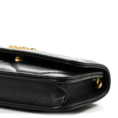 Chanel Lambskin Quilted Chanel 19 Clutch With Chain Black 10 of 11