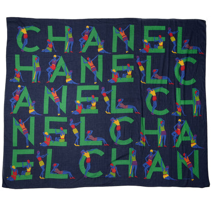 Chanel Cotton Beach Pareo Scarf 3 of 6