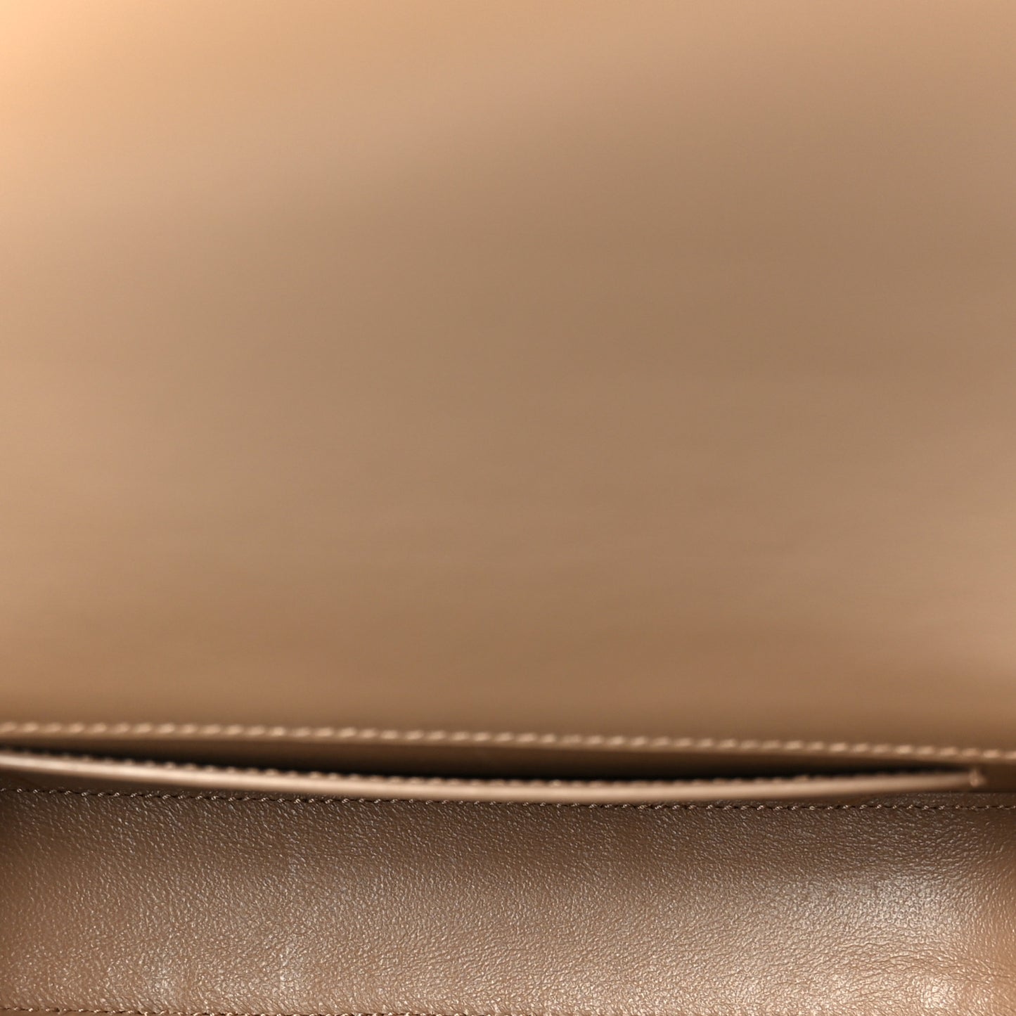 Box Calfskin Mini Voltaire Shoulder Bag Dark Cork