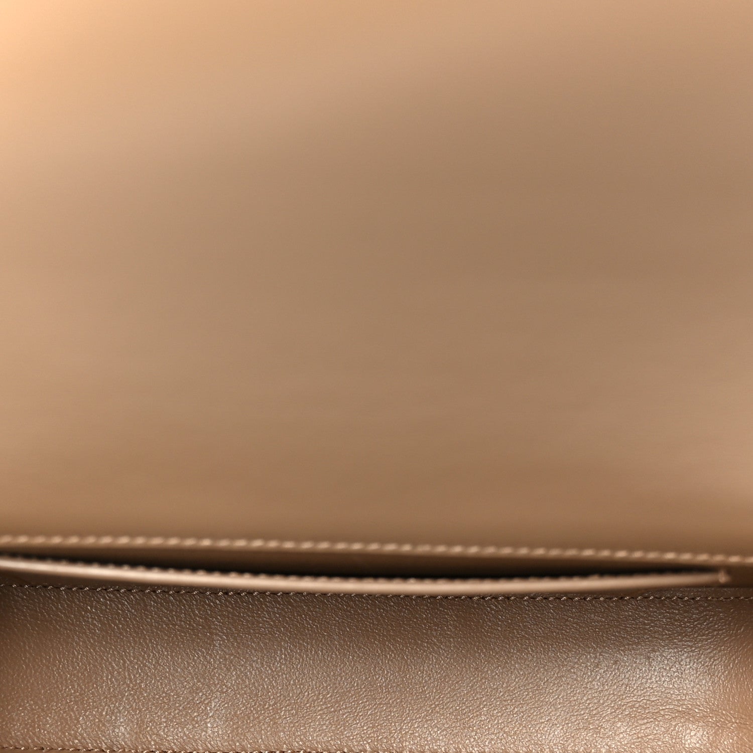 Saint Laurent Box Calfskin Mini Voltaire Shoulder Bag Dark Cork 5 of 11