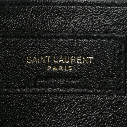 Saint Laurent Grain De Poudre Medium Classic Monogram Kate Satchel Black 7 of 13