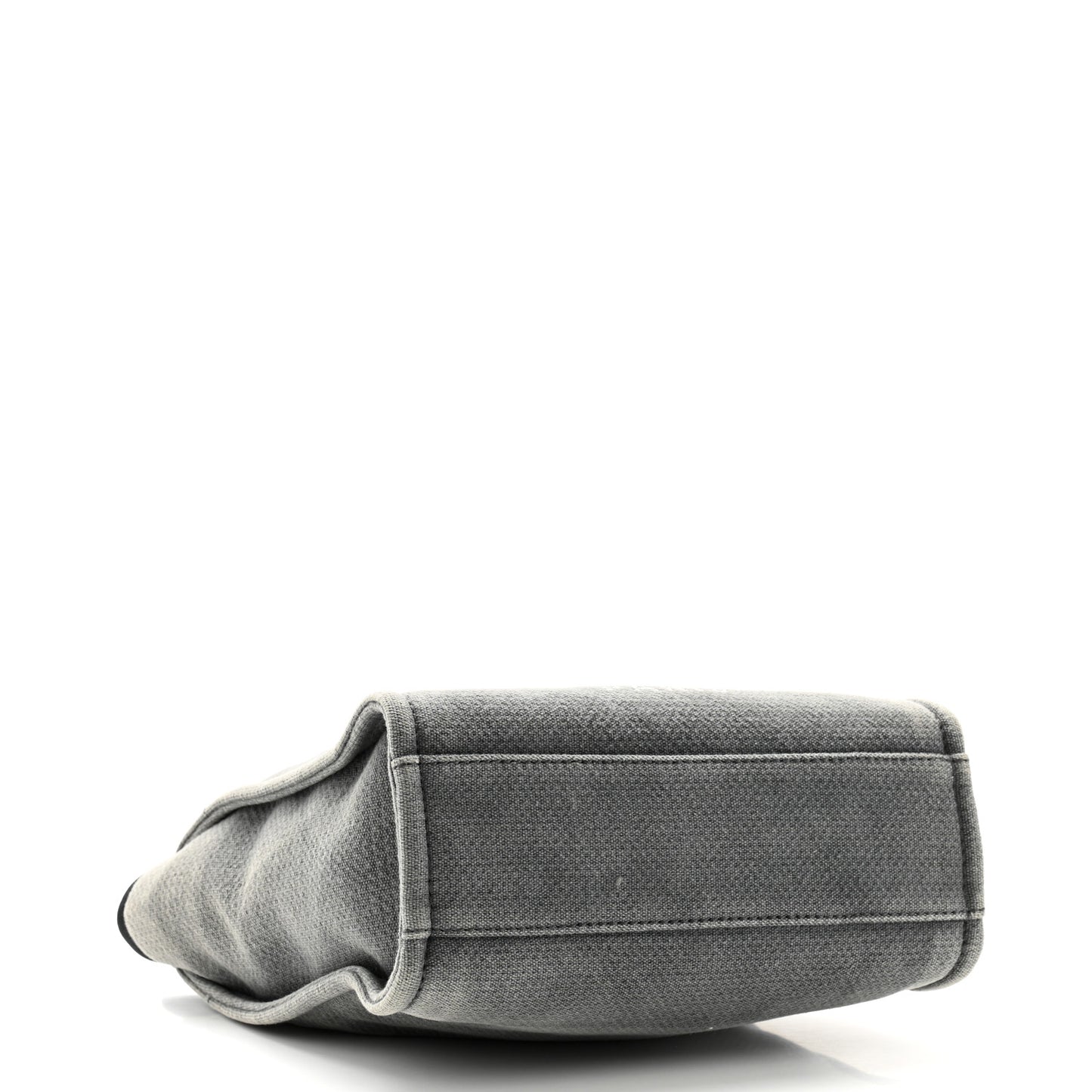 Canvas Mini Deauville Tote Dark Grey