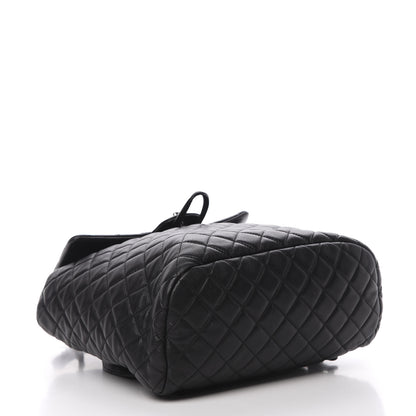 Chanel Lambskin Quilted Small Urban Spirit Backpack Black 3 of 11