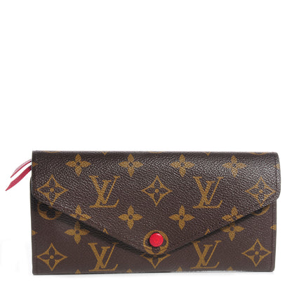 Louis Vuitton Monogram Josephine Wallet Red 1 of 8