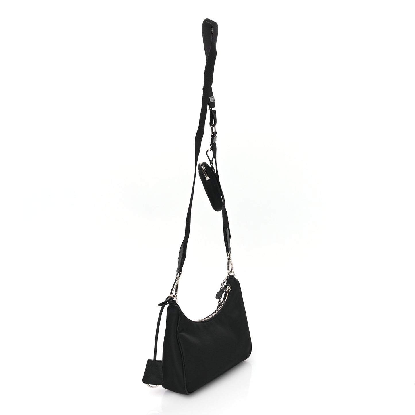 Nylon Re-Edition 2005 Shoulder Bag Black