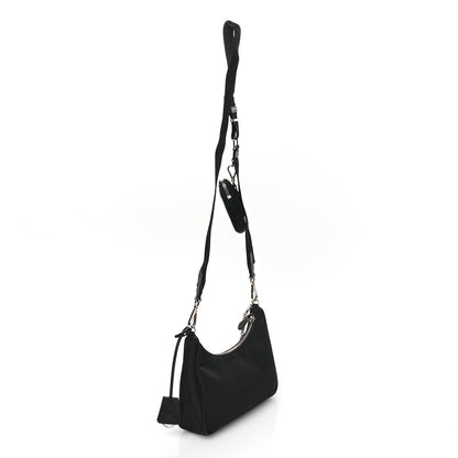 Prada Nylon Re-Edition 2005 Shoulder Bag Black 3 of 11