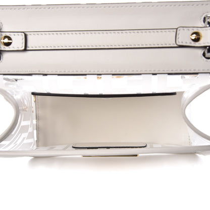 Fendi TPU FF Vitello Century F is Fendi Small Kan I Shoulder Bag White 7 of 8