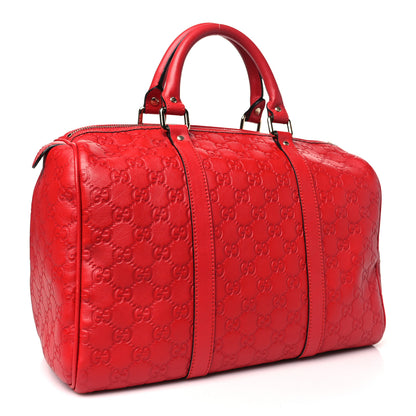 Gucci Guccissima Vitello Tender Medium Joy Boston Sporting Red 3 of 10