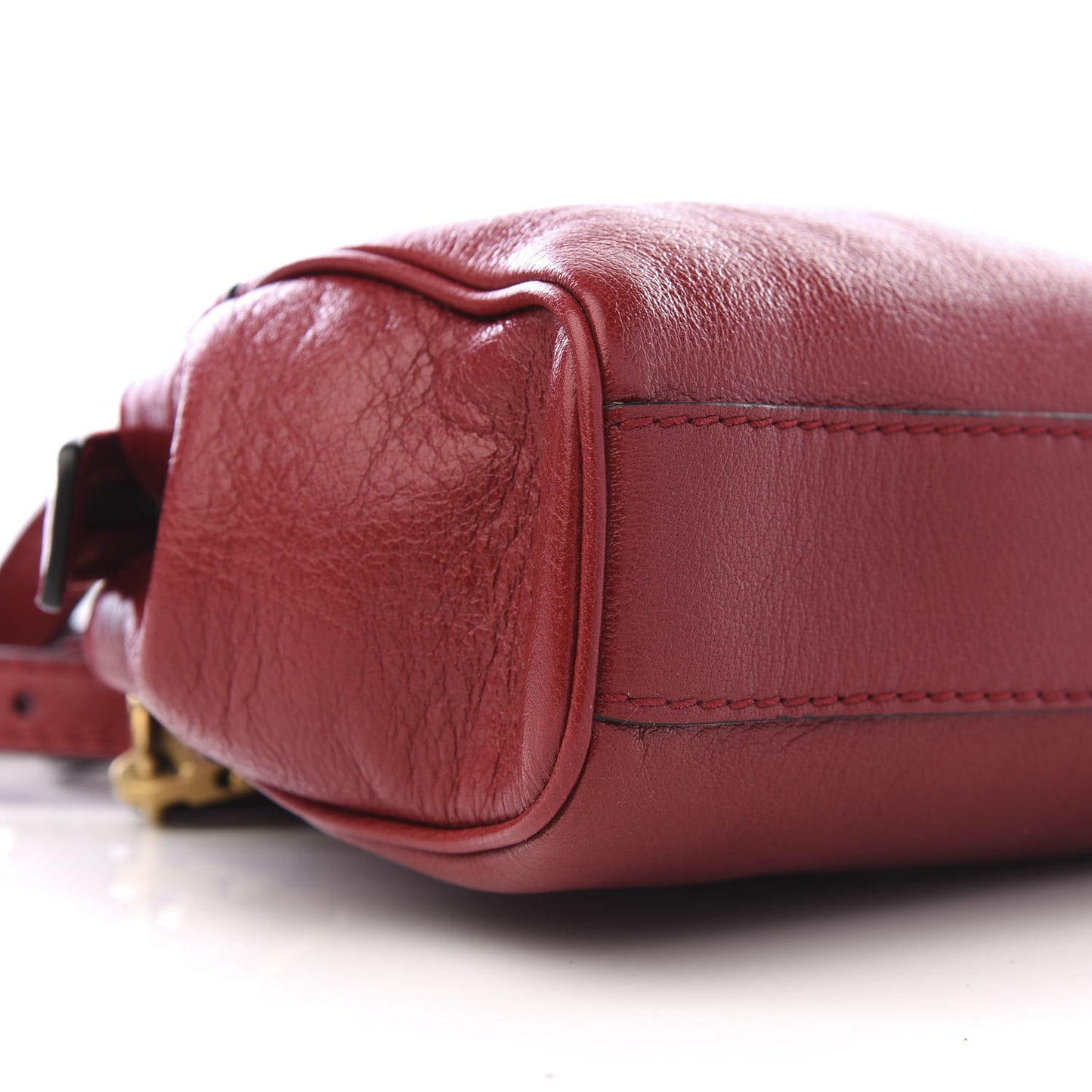 Piuma Lux Calfskin Small Re(Belle) Crossbody Bag Romantic Cerise