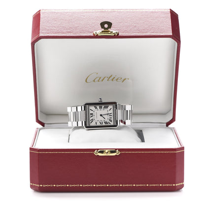 Cartier Stainless Steel 27mm Tank Solo Quartz Watch 8 of 8