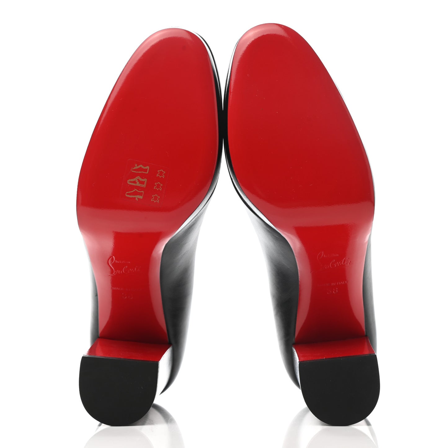 Nappa Kabetts 100 Pumps 38 Black Lucido