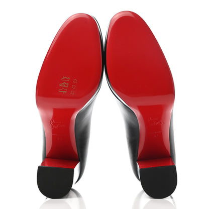 Christian Louboutin Nappa Kabetts 100 Pumps 38 Black Lucido 5 of 11
