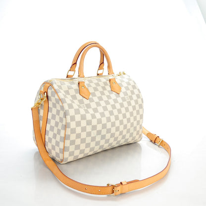 Louis Vuitton Damier Azur Speedy Bandouliere 30 3 of 8