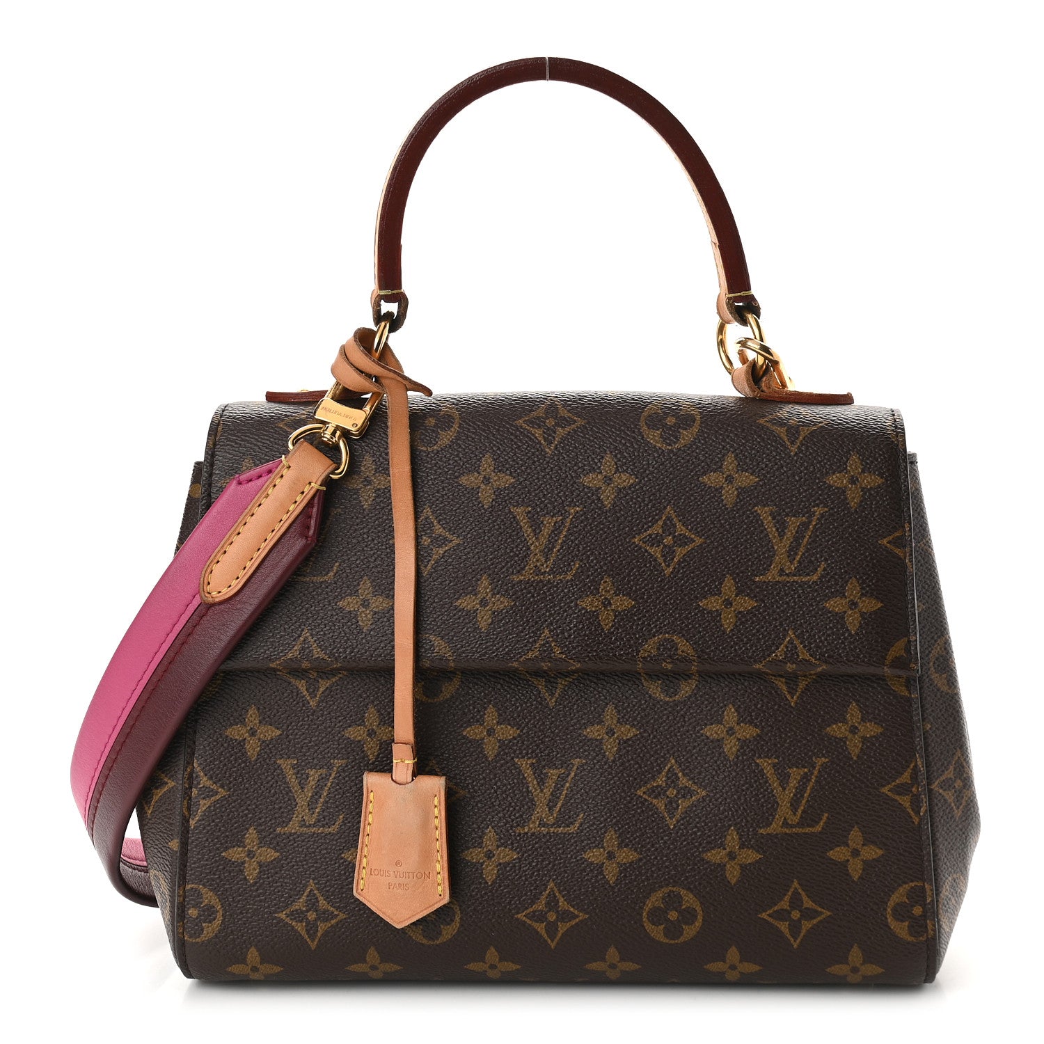 Louis Vuitton Monogram Cluny BB Bordeaux Fuchsia 1 of 10