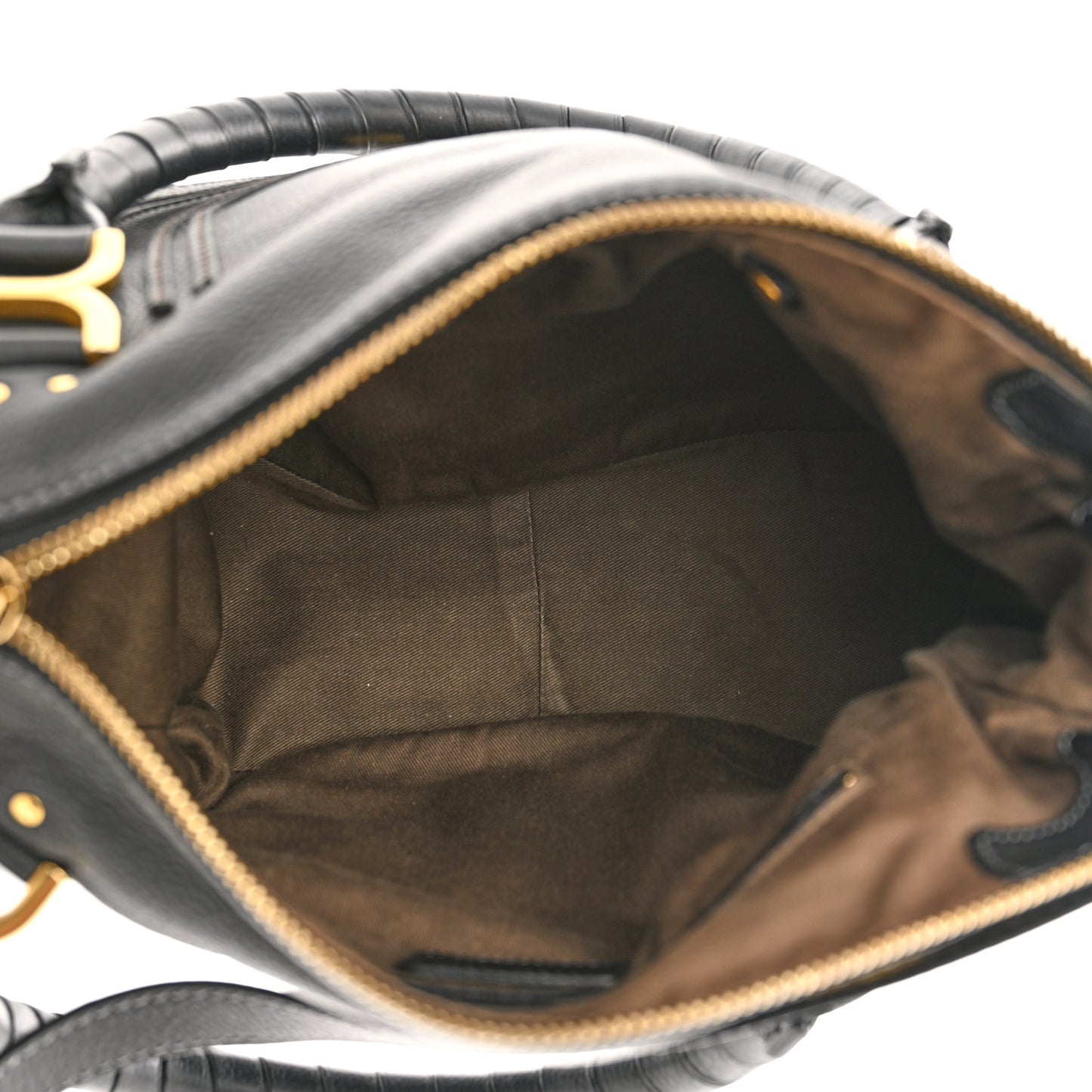 Calfskin Medium Marcie Satchel Black