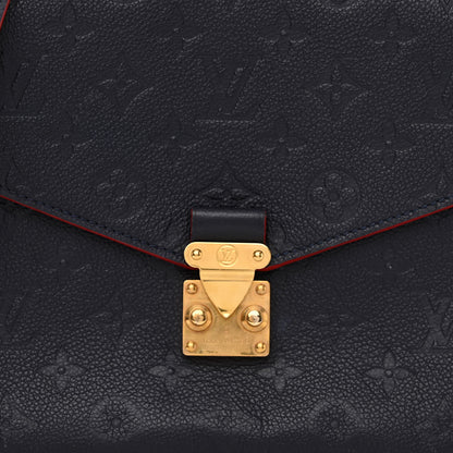 Louis Vuitton LOUIS VUITTON Empreinte Pochette Metis Marine Rouge 6 of 11