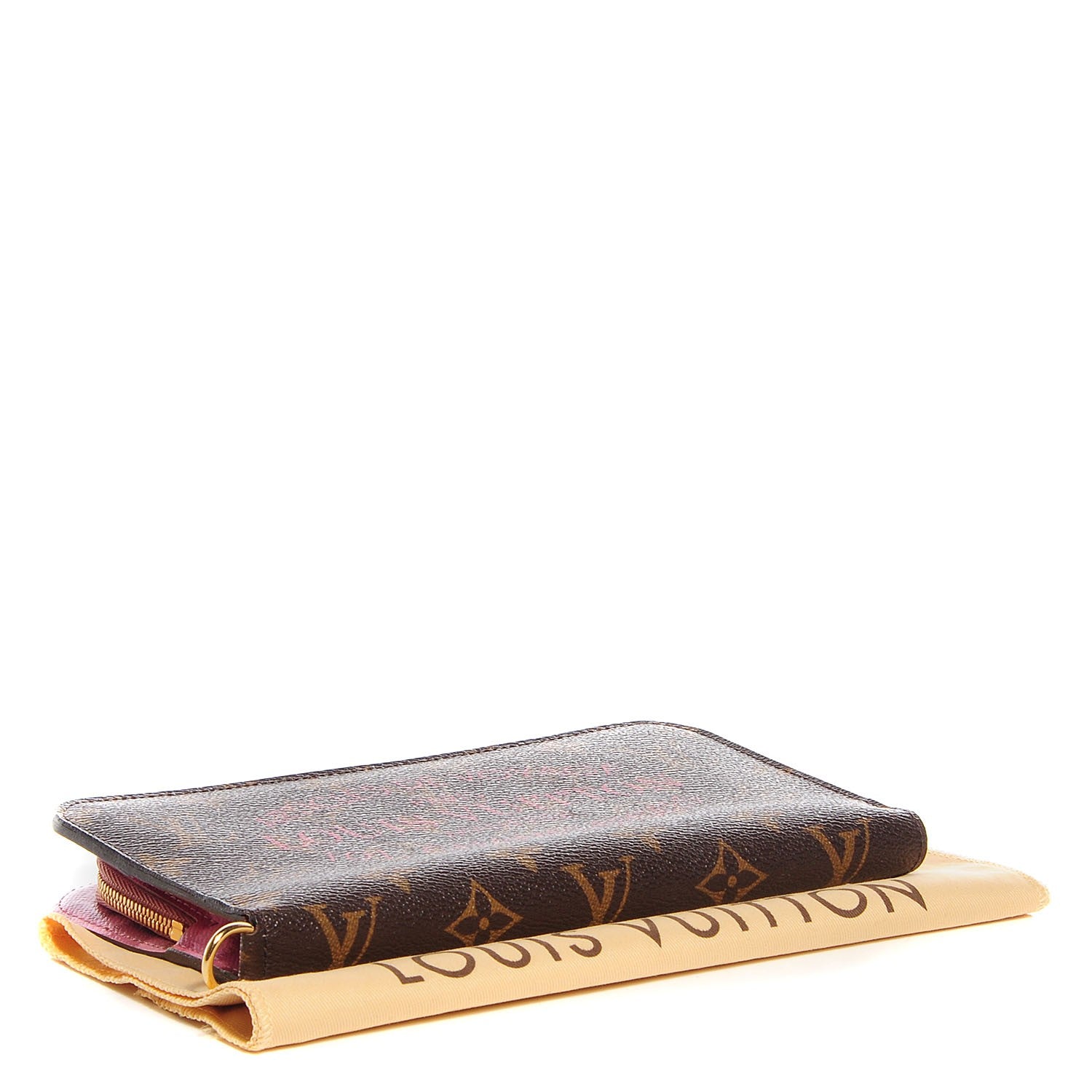 Louis Vuitton Monogram Articles de Voyage Ikat Insolite Wallet Rose Velours 4 of 8