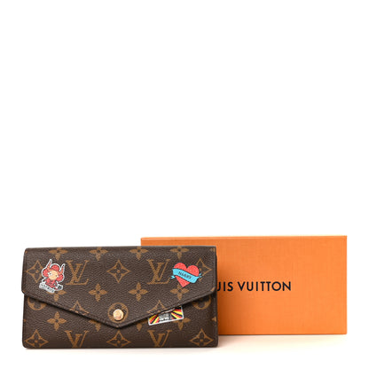 Louis Vuitton Monogram World Tour Sarah Wallet 8 of 8