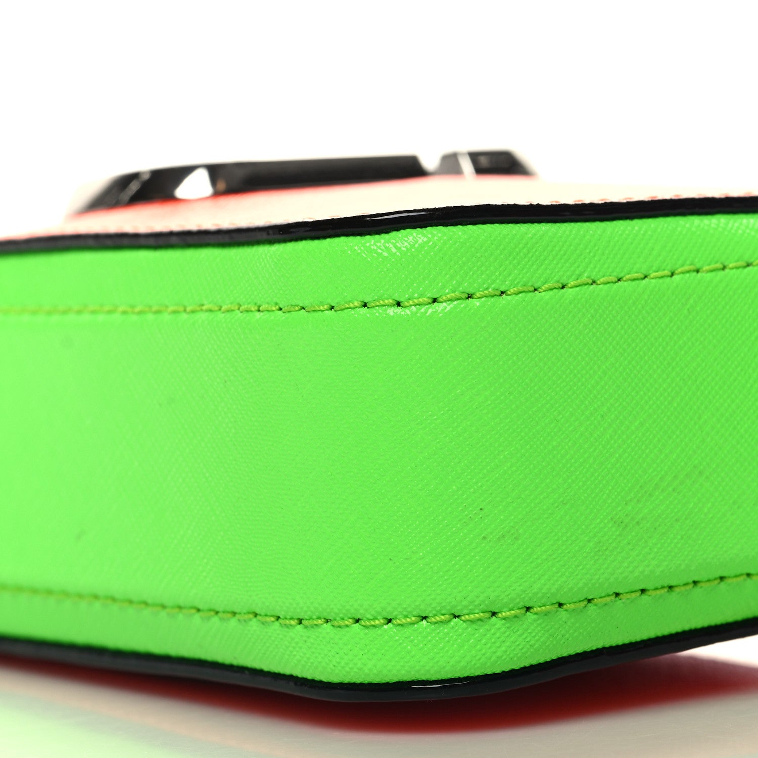 Marc Jacobs Saffiano Small Fluoro Snapshot Camera Bag Neon Orange 10 of 10