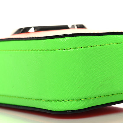 Marc Jacobs Saffiano Small Fluoro Snapshot Camera Bag Neon Orange 10 of 10