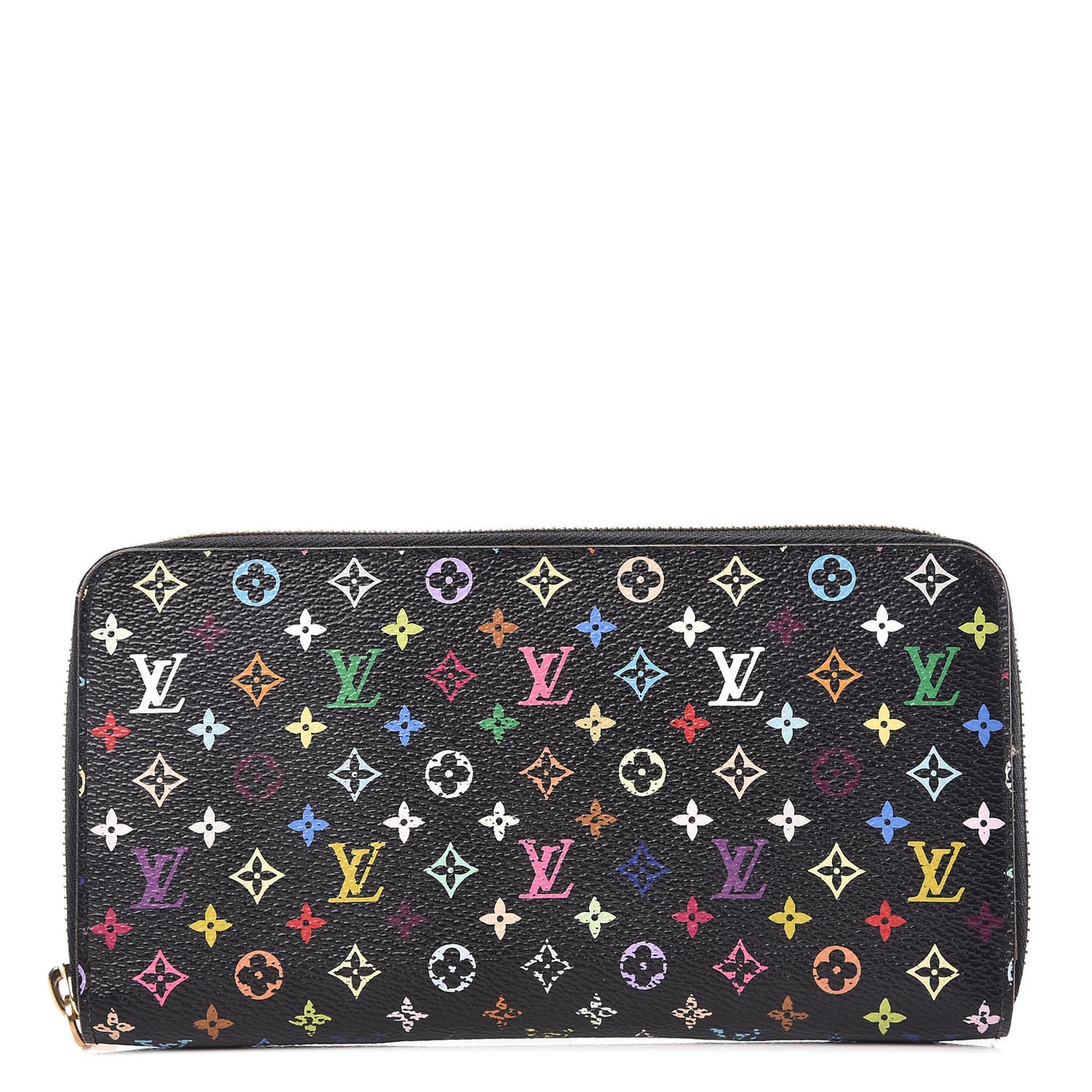 Monogram Multicolor Zippy Wallet Black Grenade