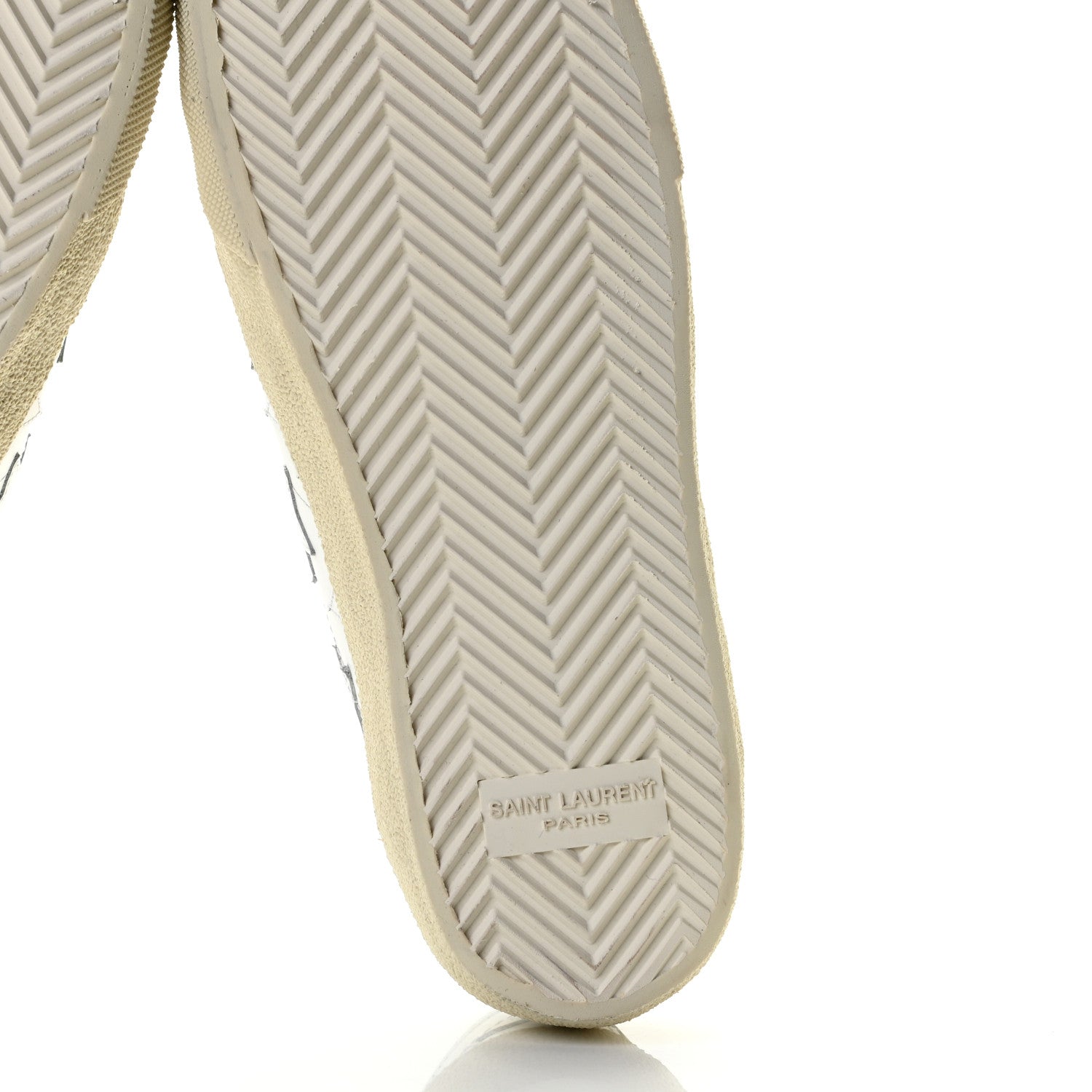 Saint Laurent Calfskin Star Court Sneakers 36.5 White 17 of 18