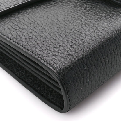 Gucci Calfskin Mini Dionysus Chain Wallet Black 9 of 10