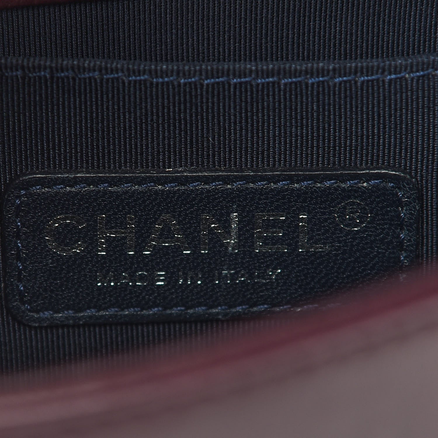 Chanel Tweed Velvet Quilted Small Boy Flap Burgundy 6 of 11