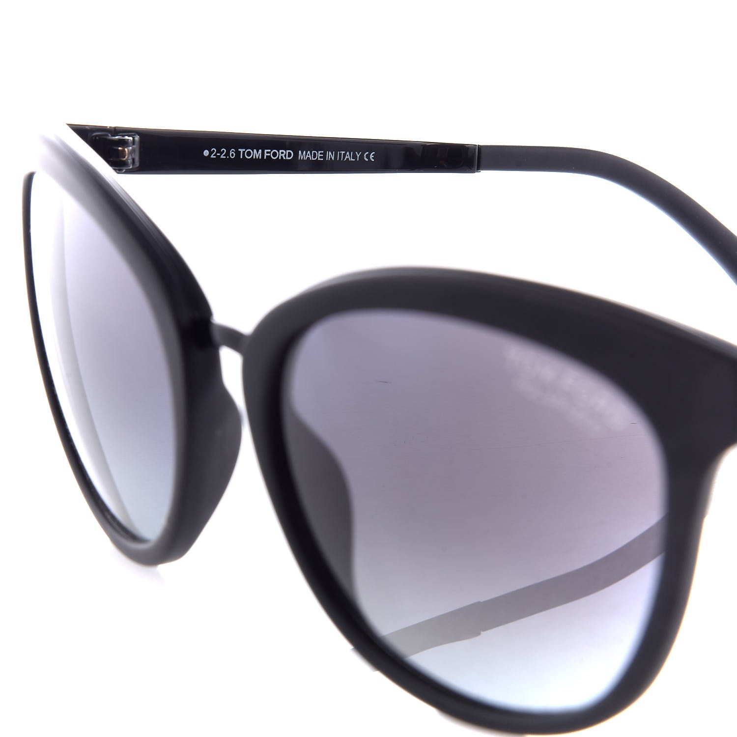 Tom Ford Emma Cat Eye Polarized Sunglasses TF461 Black 6 of 8