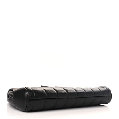 Chanel Lambskin Quilted Chocolate Bar Chain Flap Black 4 of 9