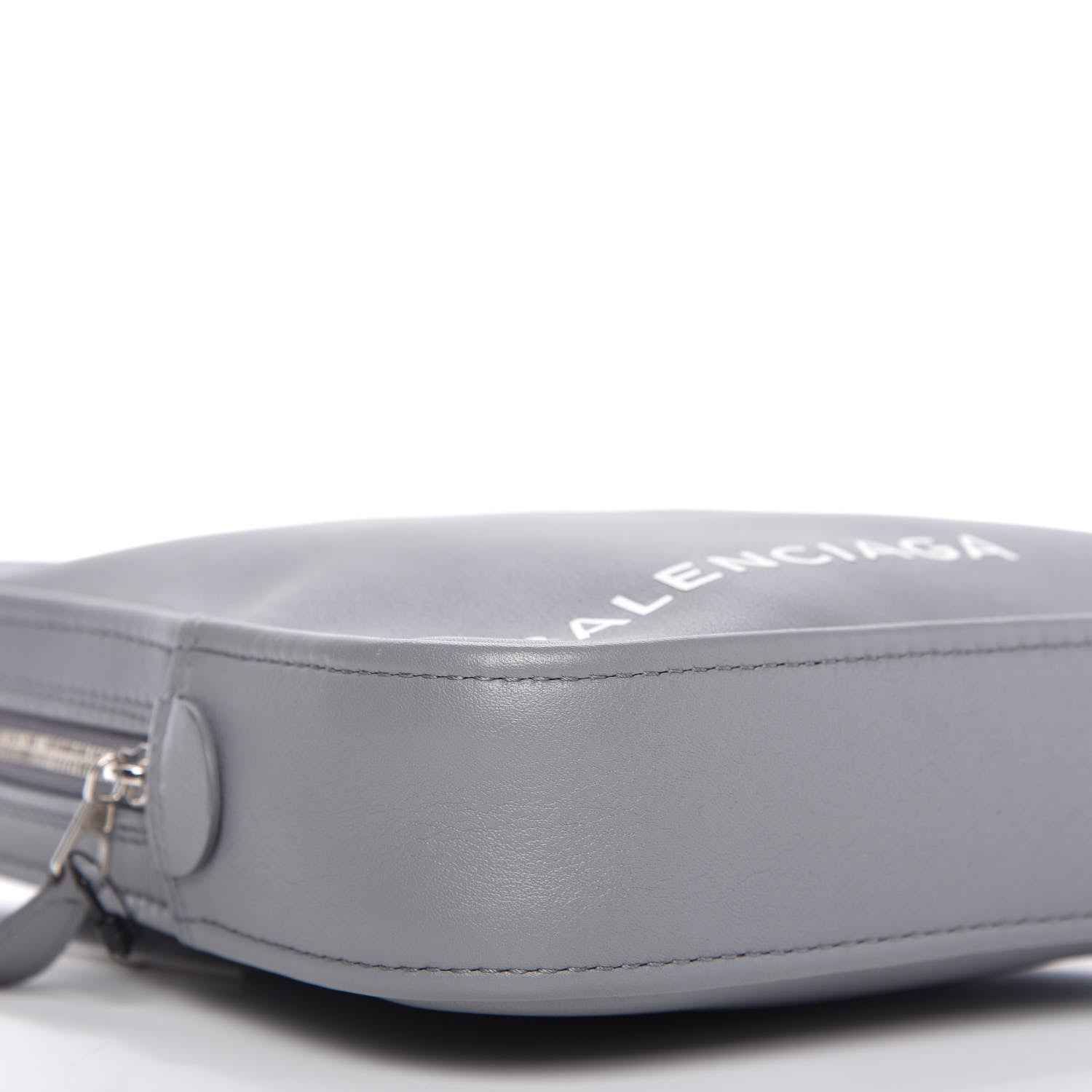 Balenciaga Calfskin M Triangle Pouch Pyrite 6 of 9