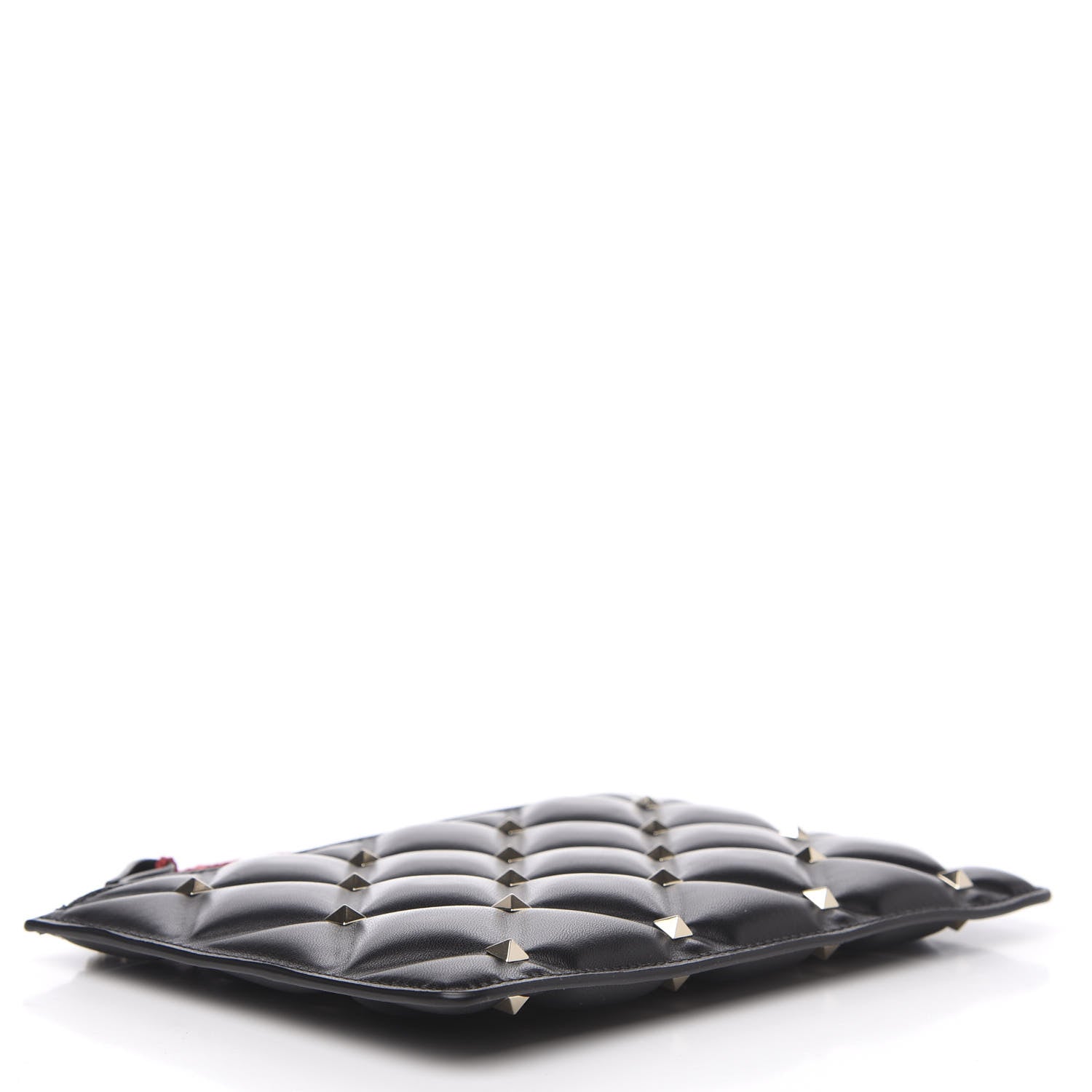 Valentino Garavani Nappa Small Candystud Zip Pouch Black 3 of 5