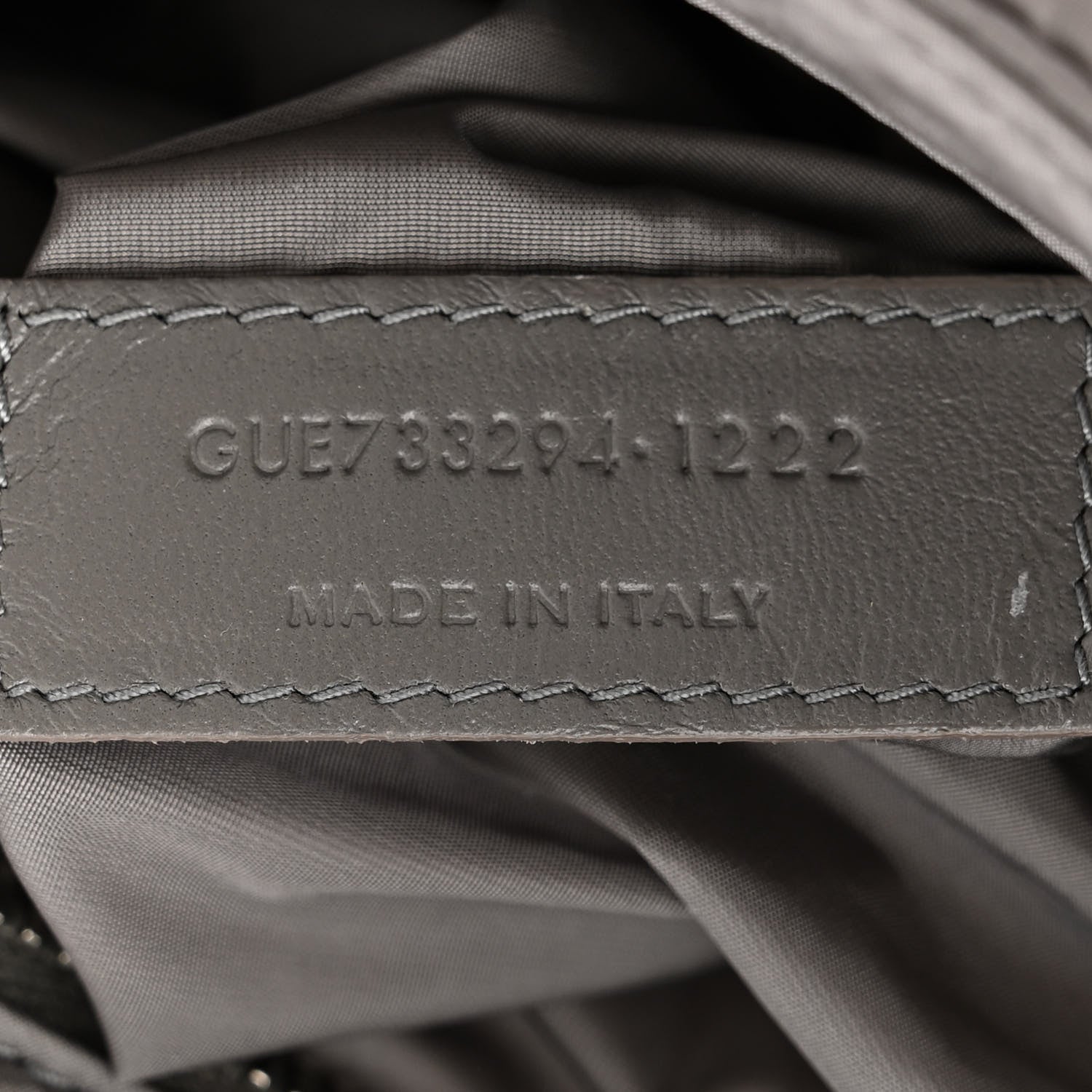 Saint Laurent Econyl Nylon Le 5 A 7 Hobo Grey 7 of 12